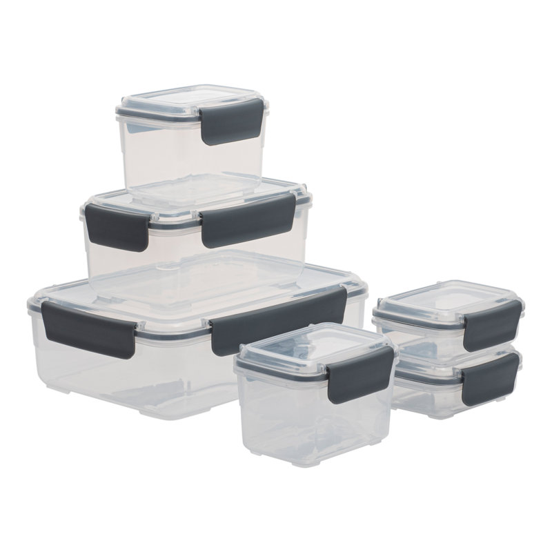 Ensemble de 6 contenants alimentaires Airtight