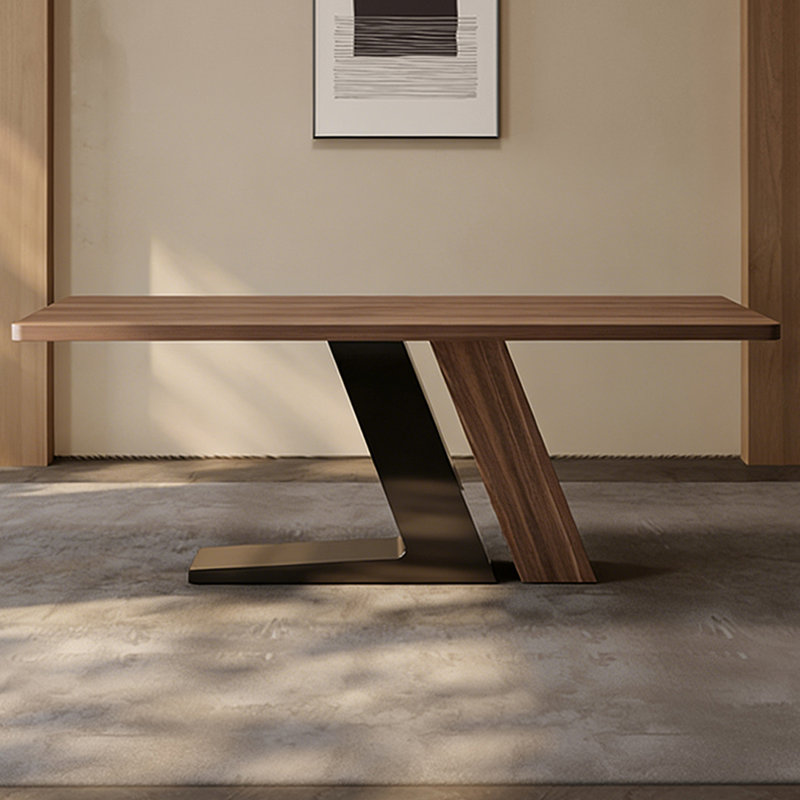 Table de salle à manger rectangulaire, H 29,53 po x L 70,87 po x l 31,50 po 