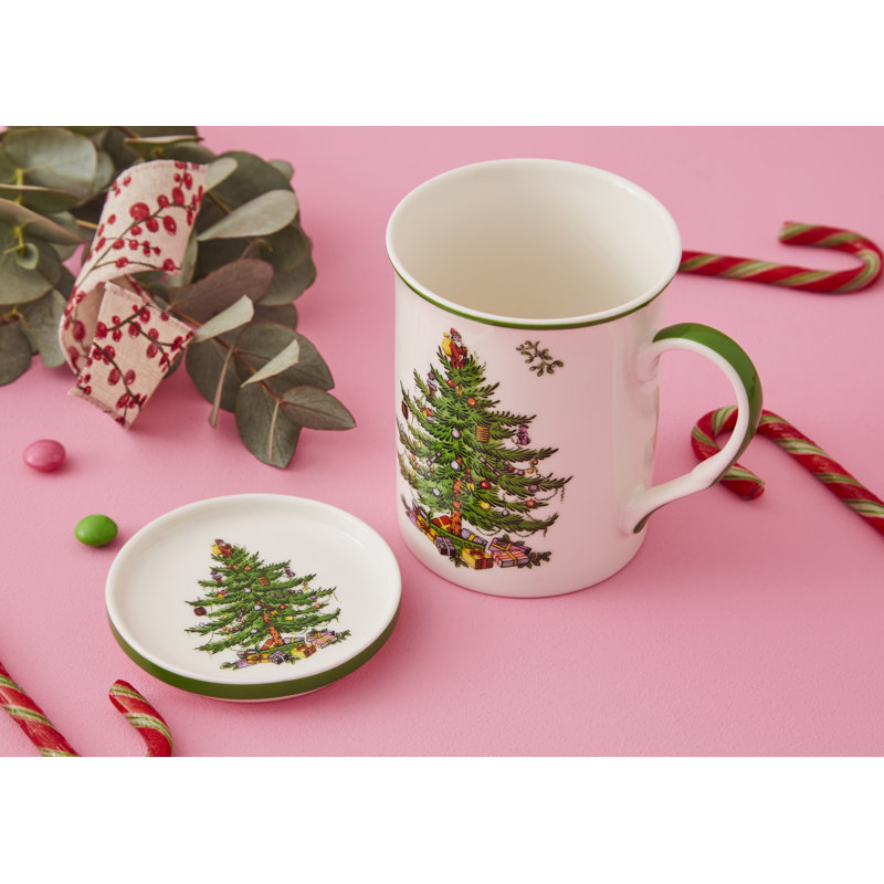 Christmas Tree MUG & COASTER SET
