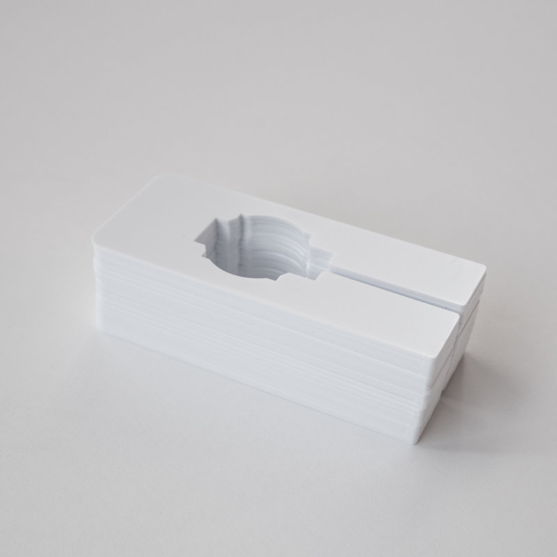 Cloison rectangulaire Kinnard, blanc