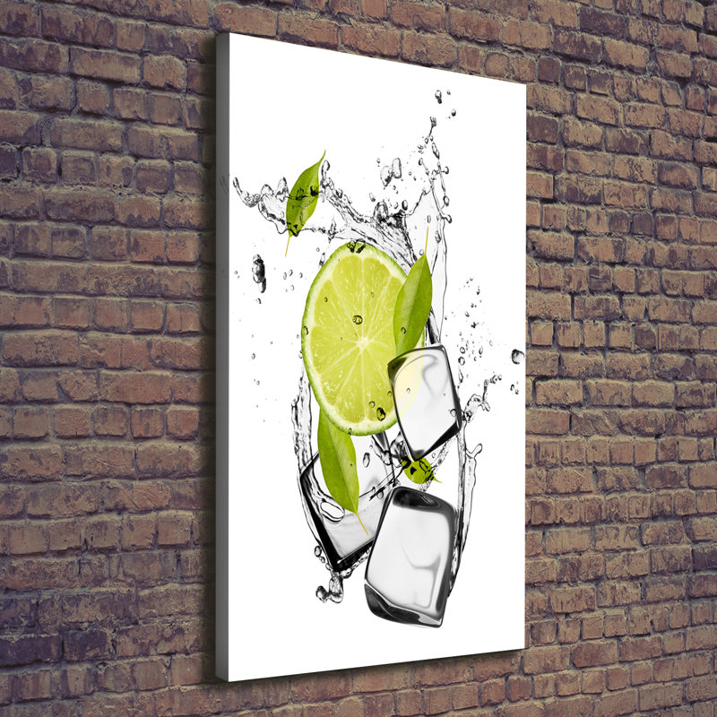 Limonka And Ice - Wrapped Canvas Print