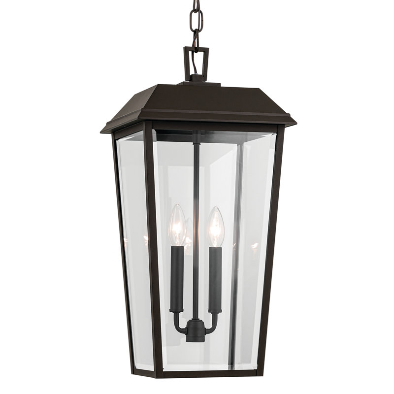 Cagan 2 - Light Outdoor Hanging Lantern, Olde Bronze