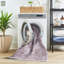 Vintage Look Cotton and Chenille Flatweave Area Rug-1758208322