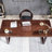 Dark Walnut Rectangular Solid Wood Writing desk-1667572357