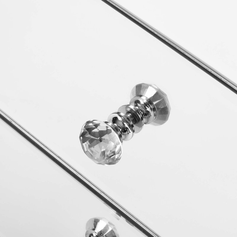 Table de chevet en verre Suncica