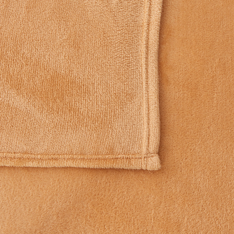 Ensembles de draps en velours ultra doux, Ensemble de drap pour lit très grand avec drap-ho, Couleur unie, Chair