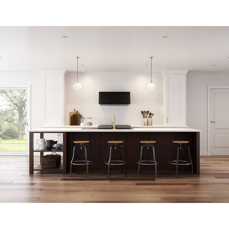 Zephyr Mesa 90 cm. Wall Mount Range Hood with LED Lights, Matte Black