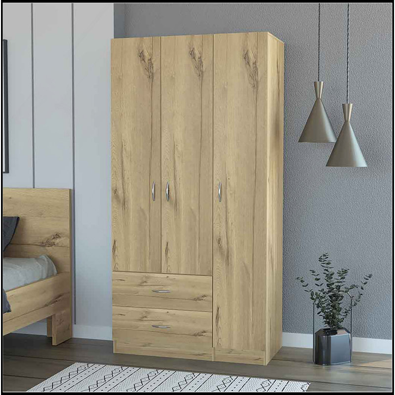 Armoire Eureka, Chêne clair