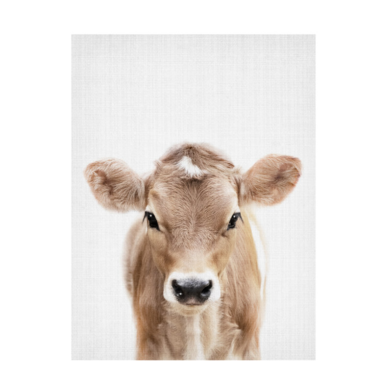 Peekaboo Baby Cow, H 24 po x l 18 po x P 2 po