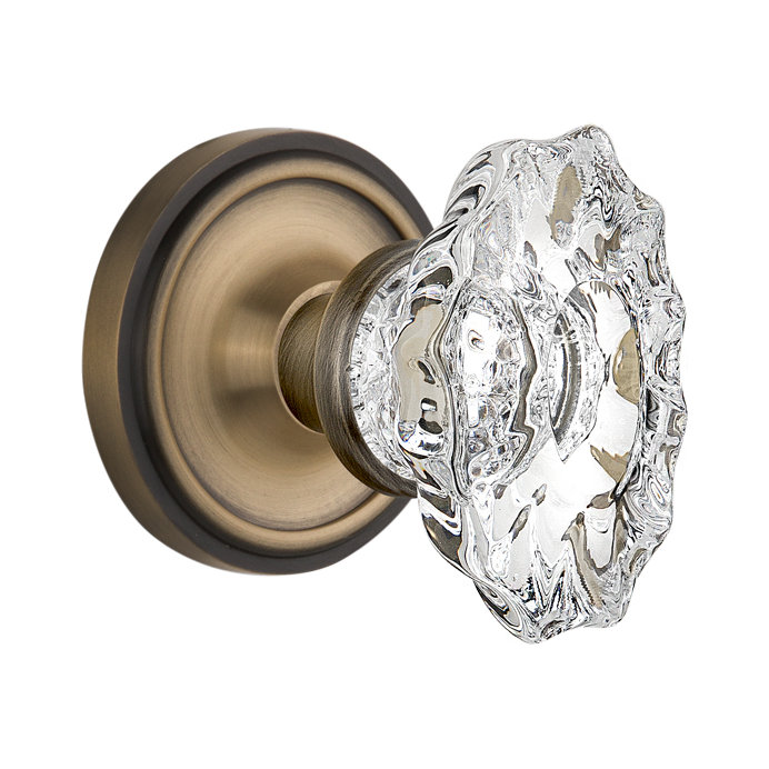 Classic Rosette with Chateau Door Knob Nostalgic Warehouse 