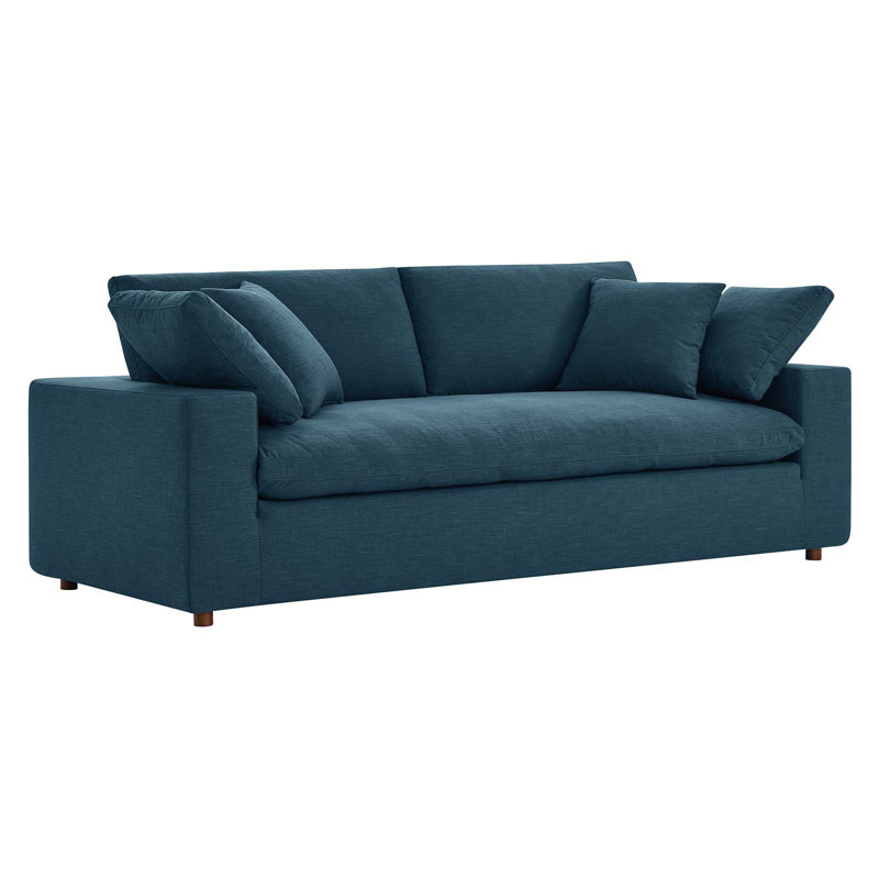 Canapé Commix, 100 % polyester azur
