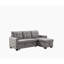 Canapé-lit modulaire réversible en L 77 po avec rangement-1096443624