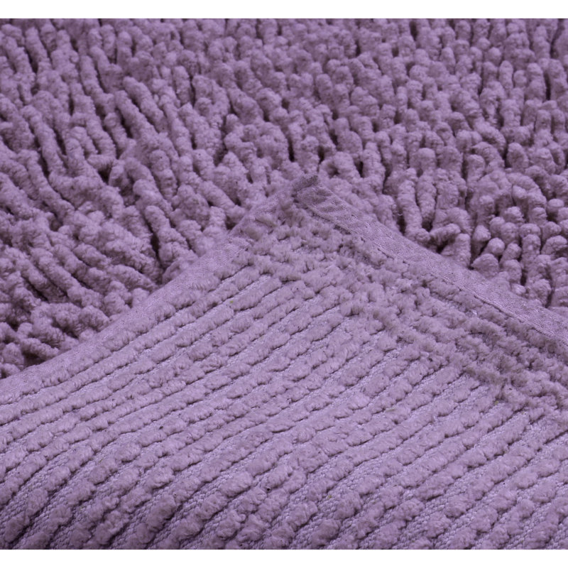 Ensemble de 3 tapis de bain Hazeltine, Mauve