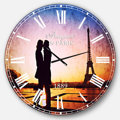 Horloge murale Eiffel