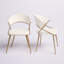 Chaises d'appoint rembourrées en velours Loehr-69498888