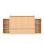 Lit escamotable double avec rangement peu encombrant-1095889887