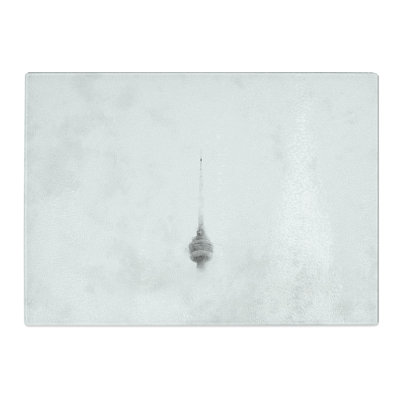 Tempered Glass CN Tower in Toronto Canada Chopping Board
