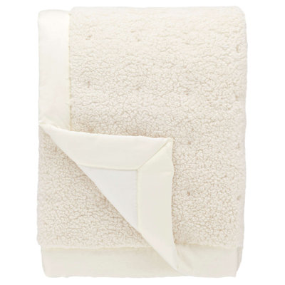 Marshmallow Fleece Puff Throw