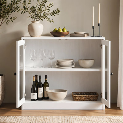 Marta 32"H 2-Door Accent Cabinet