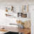 Floating Shelves Set Of 3, Modern Bathroom Shelves Wall Mounted Shelves For Wall Decor, Over Toilet Wall Shelves For Bathroom Bedroom, Living Room, Kitchen-469867412