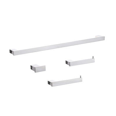 4 - Piece Bathroom Hardware Set