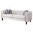 Jamayiah 84.25" Square Arm Sofa-244730596