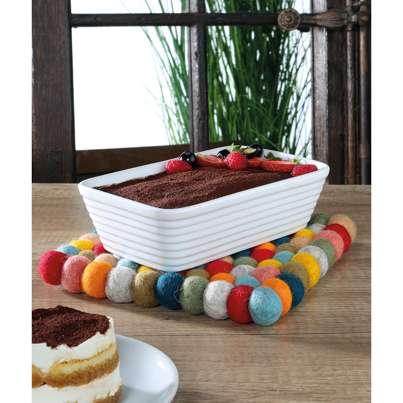 Colore Square Virgin Wool Trivet