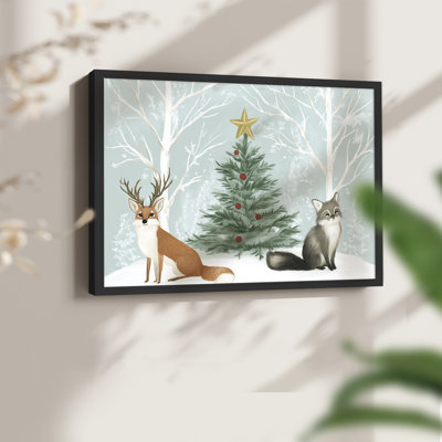 Art de Noël - Cxxxxi - Reproduction encadrée - Restickable