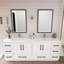 Meuble-lavabo double 83,5 "avec dessus Victoria-98195039