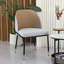 Atlandida 46.5cm H Microfiber / Microsuede Upholstered Metal Side Chair-644548802