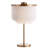 Hagan 27.5" Fringed/Metal LED Table Lamp