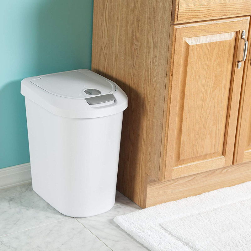 Sterilite 7.3 Gallon Touch Top Trash Can