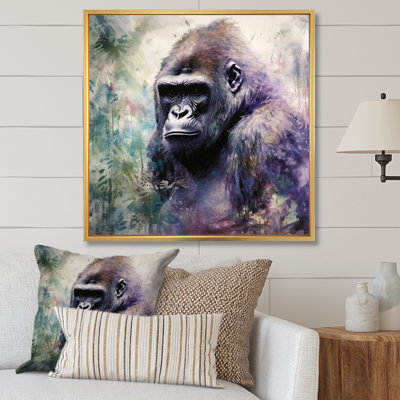 «Powerful Gorilla Primer II» sur toile