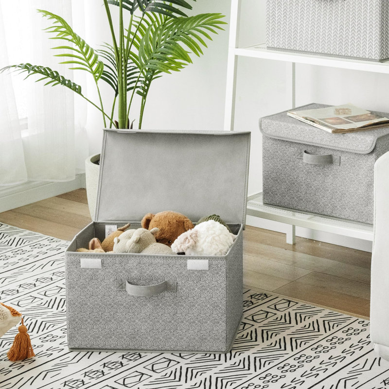 Rebrilliant Fabric Storage Bag, Grey
