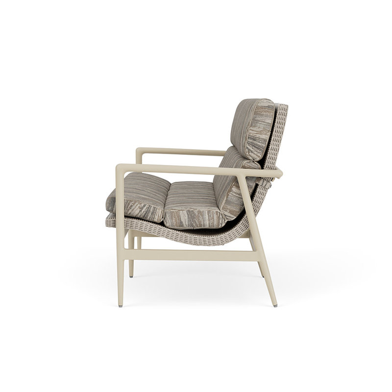 Cascade Outdoor - Seat, Woodgrain Ash, Linen