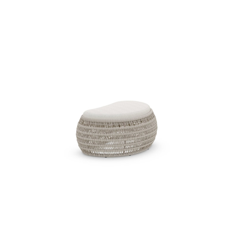 Sicily Ottoman + Desert Cushion