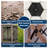 12x12ft Pop up starry sky top Gazebo Screen House Tent-102383231