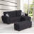 Clemmer Fabric Upholstered Ottoman with Storage-1030257140