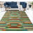Eivor Wool Striped and Geometric Indoor Rug