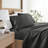 Sheet Set Solid Microfiber Ultra Soft Bedding-105901596-105901580