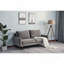 Causeuse contemporaine gris, canapé rembourré-444457361
