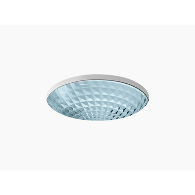 Kohler Kallos®, Artist Editions Oval Glass Undermount Bathroom Sink