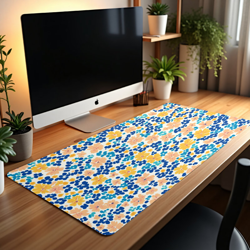 Polyester Desk Pad, 23.6x13.8