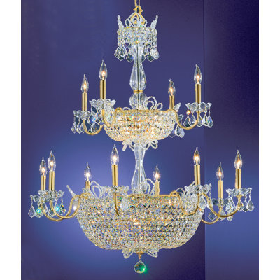 Griffis 32 - Light Dimmable Tiered Chandelier