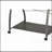 Pewter Finish Computer Desk