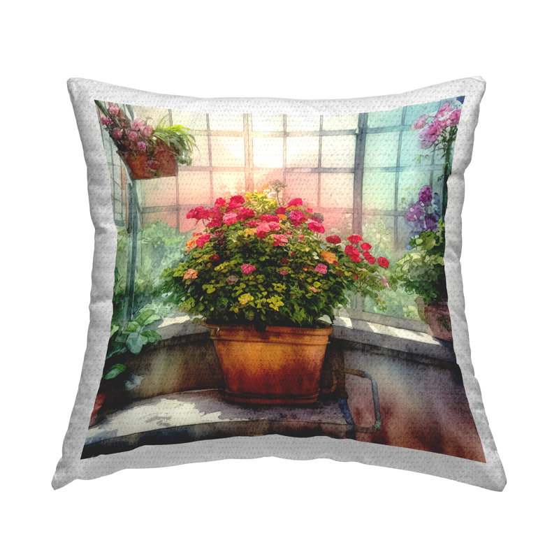 Coussin d'extérieur Sunlit Greenhouse