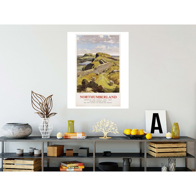 «Northumberland» par Leonard Russell Squirrell - estampe numérique, H 40 po x l 32 po