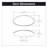 Bijou Grata Collection Pull 3-3/4 Inch x 1-78 Inch Oval-107440021