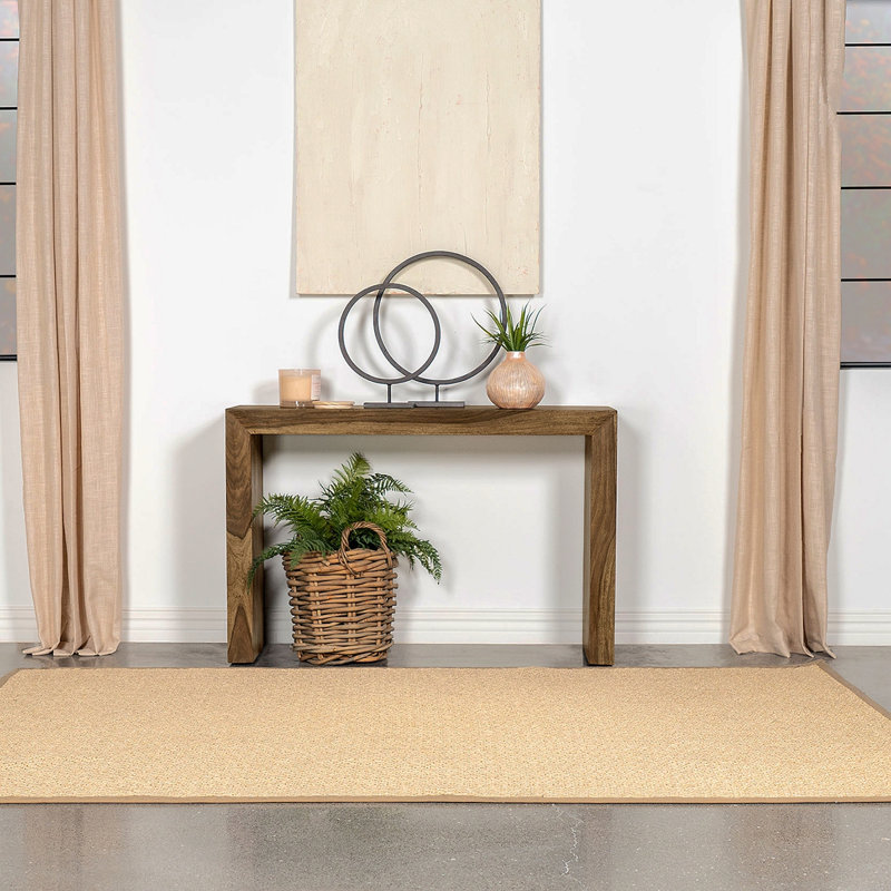 Console d'entrée en bois massif Santana Auburn