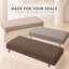Coussin de banc sur mesure de 7,6 cm de hauteur, pour intérieur et extérieur, avec double passepoil et 2 attaches.-632936844-632936940